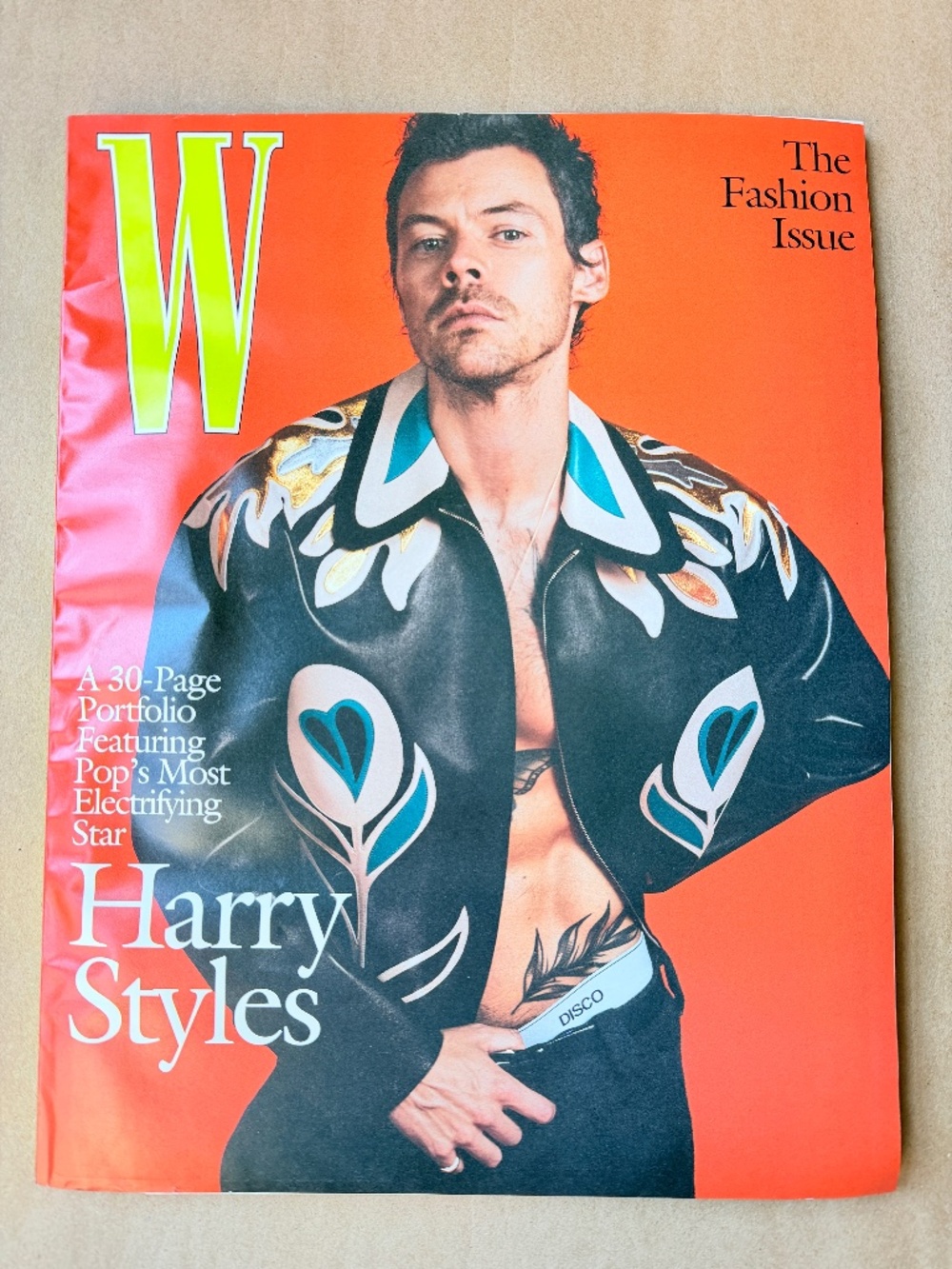 HARRY STYLES - W MAGAZINE - SEPTEMBER 2026  - FASHION ISSUE - FREE SHIPPING!